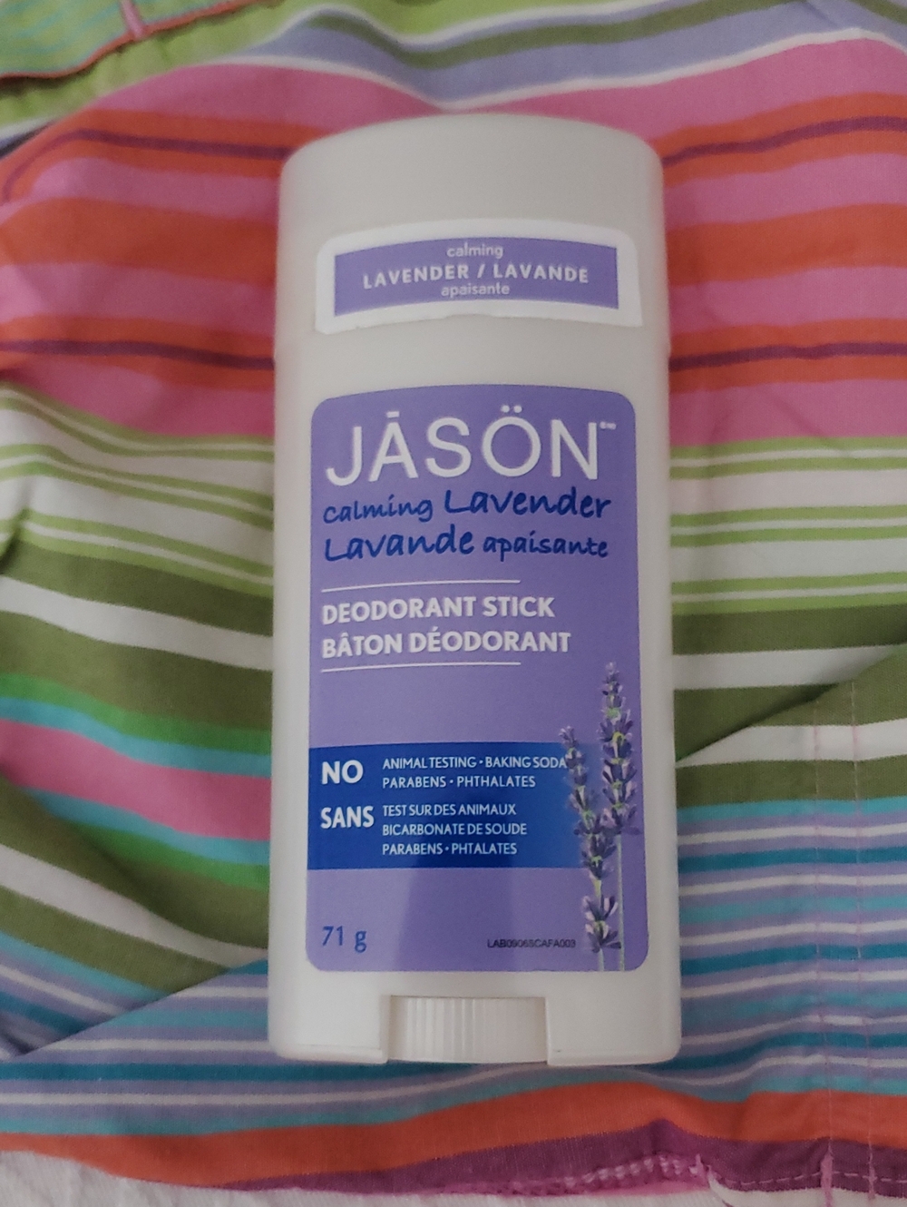 JASON Calming Lavender Hypoallergenic Deodorant Alluminum Free